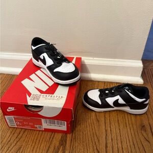 Nike Black and White Retro-Inspired Sneakers